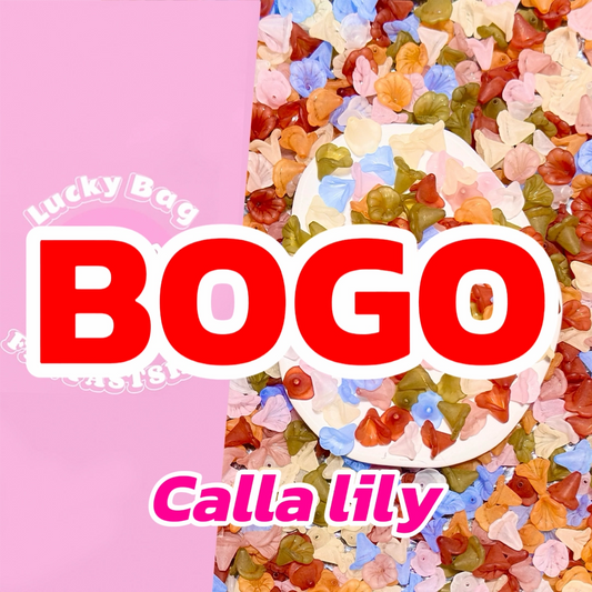 【BOGO】Calla lily for Bracelet / Key Chain- Open in live