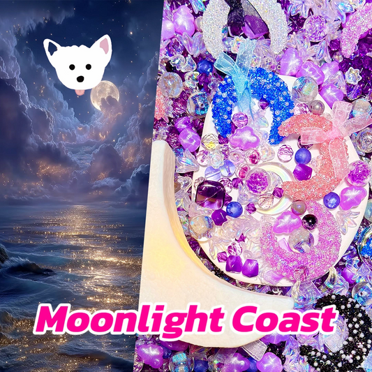 Moonlight Coast for Bracelet / Key Chain- Open in live
