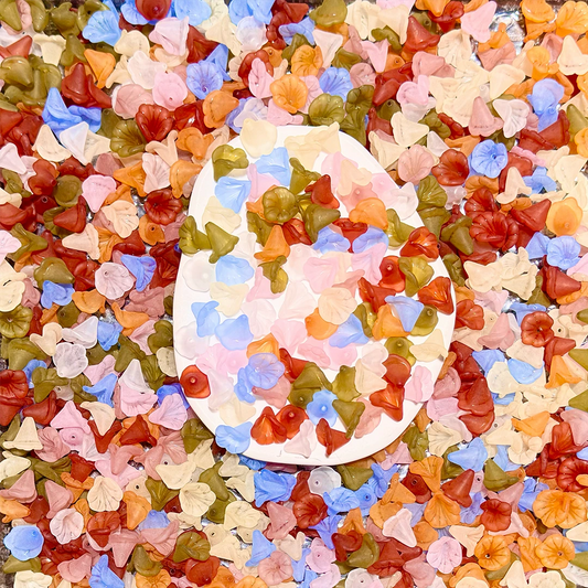 Calla lily for Bracelet / Key Chain- Open in live