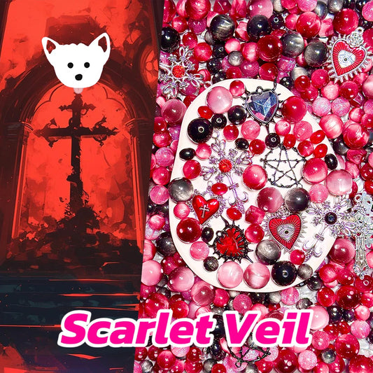 Scarlet Veil for Bracelet/Phone Chain- Open in live