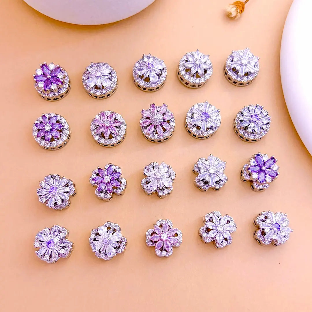 Rotatable Metal Bead Blind Bag for Bracelet- Open in live