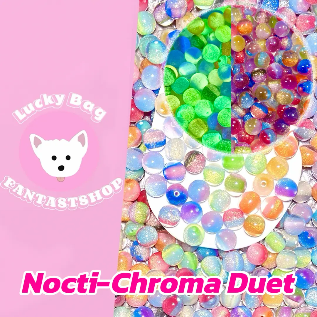 Nocti-Chroma Duet for Bracelet / Key Chain- Open in live