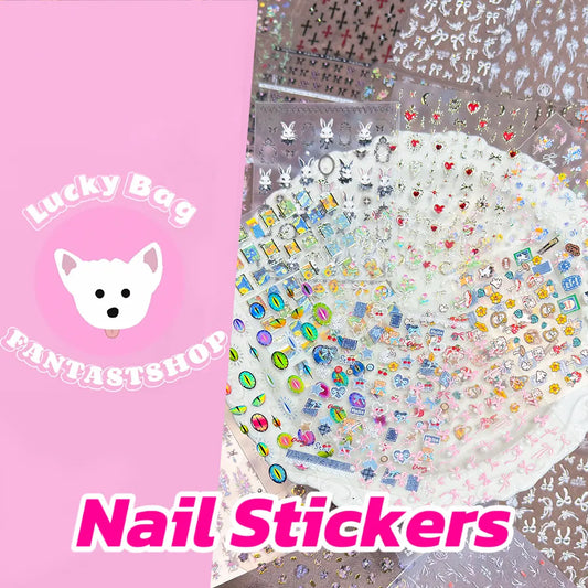 Nail Stickers Blind Bags- Open in live