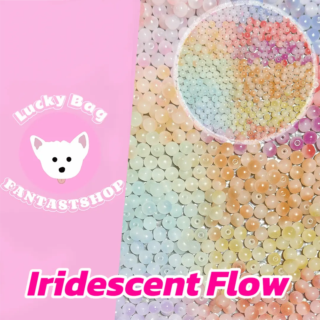 Iridescent Flow for Key/Phone Chain/Bracelet/Hanging- Open in live