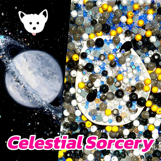 Celestial Sorcery for Key/Phone Chain/Bracelet/Hanging- Open in live