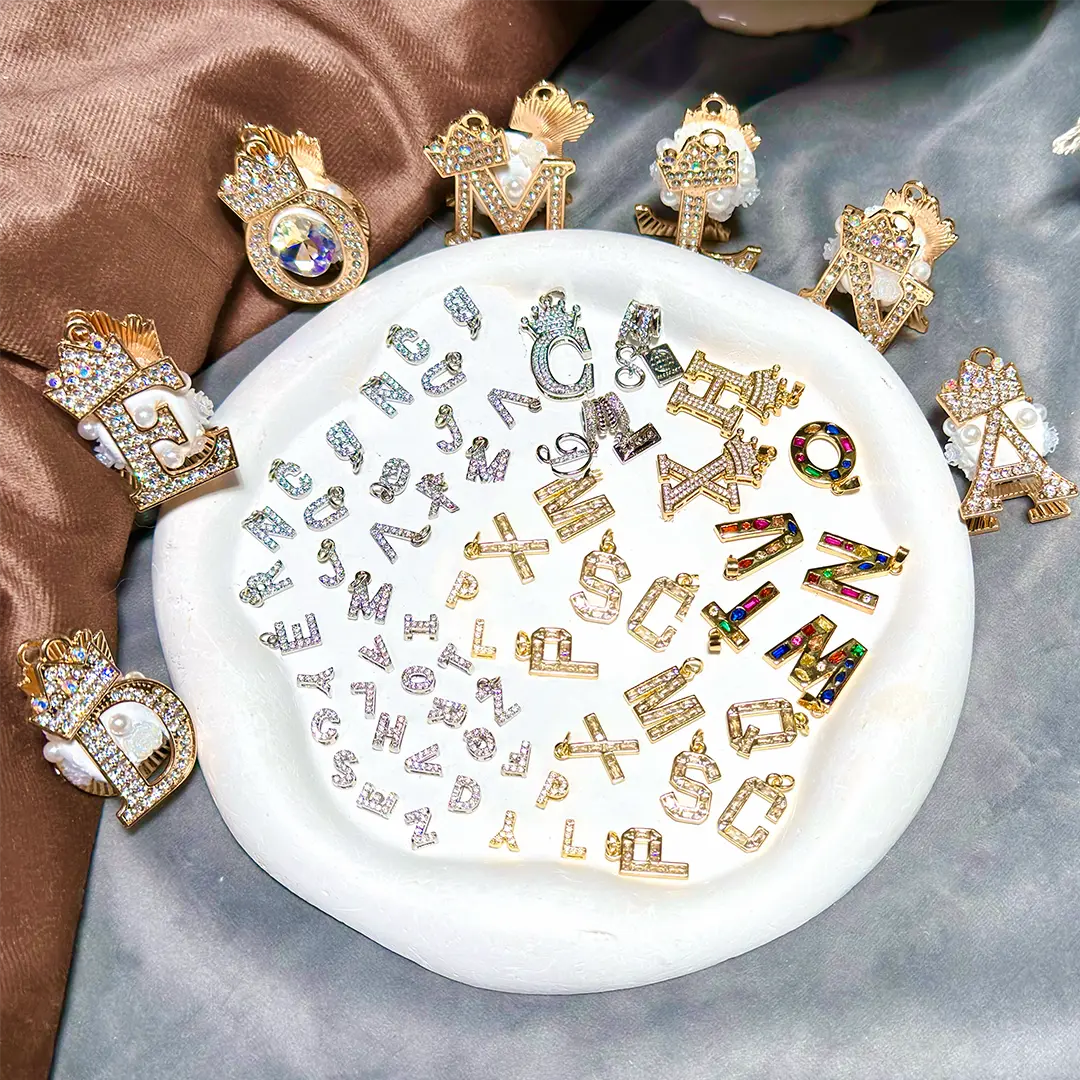 【Limited New Arrival+10%Extra】Golden/Silver Alphabet Beads Blind Bag for Bracelet/Beadable Pen/Keychain - Open in live