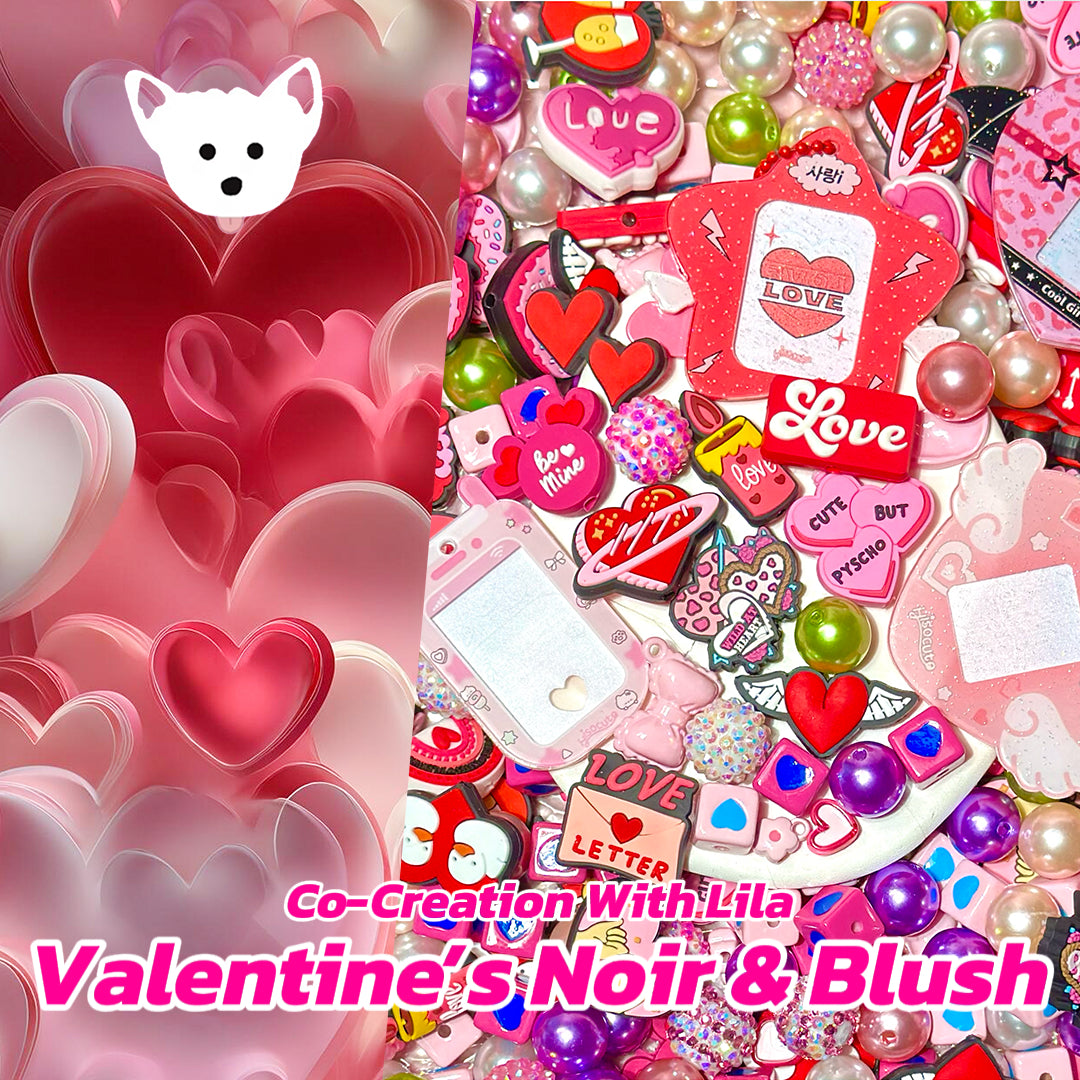 【Co-creation with Lila】Valentine’s Noir & Blush for Pen - Open in live