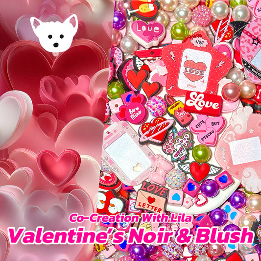 【Co-creation with Lila】Valentine’s Noir & Blush for Pen - Open in live