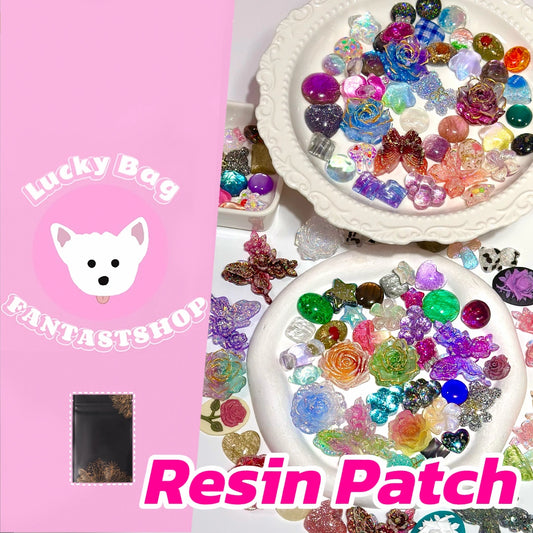 Resin Patch Blind Bag for Beadable Pen/Keychain - Open in live