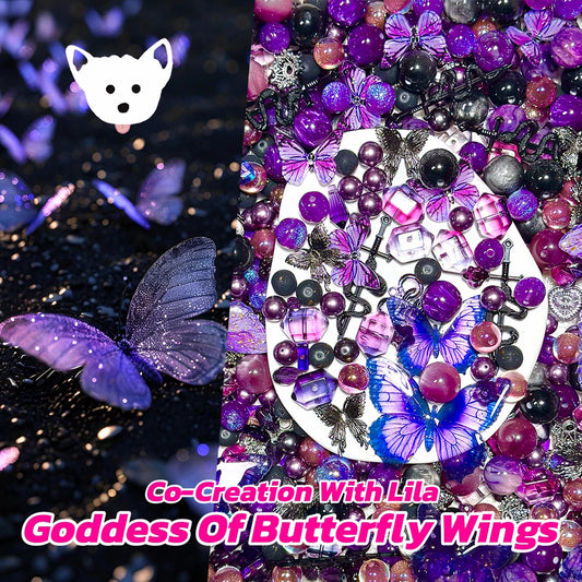 【New Arrival：+1 Scoop】 【Co-creation with Lila】Goddess of Butterfly Wings for Necklace/Hanging Open in live