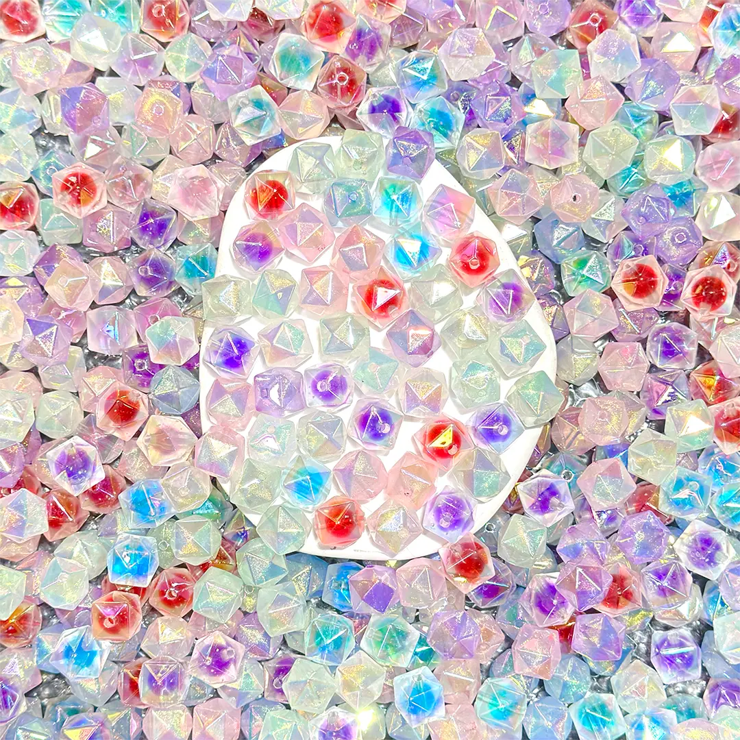 【New Arrival】Luminous Faceted Beads for Key/Phone Chain/Bracelet/Hanging- Open in live