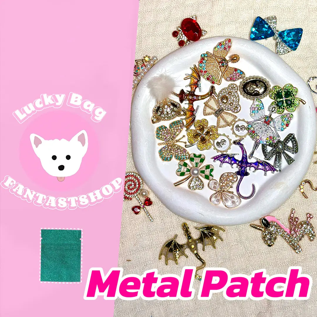 【Today Special+10% Extra】Metal Patch Blind Bag - Open in live