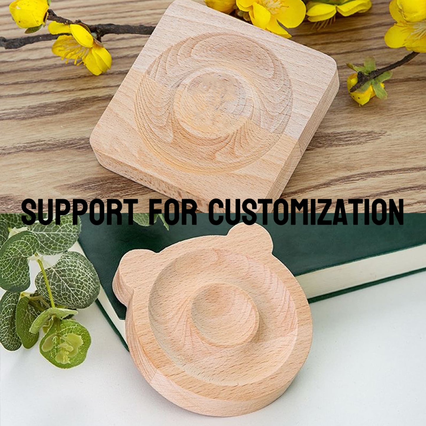 【Customise Wooden Tray】【Offline-Packing】DIY Beads Wooden Tray