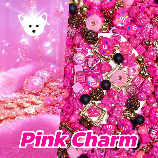 【New Co-creation with Danays: Half BOGO】Pinky Charm for Key/Phone Chain/Bracelet/Hanging - Open in live
